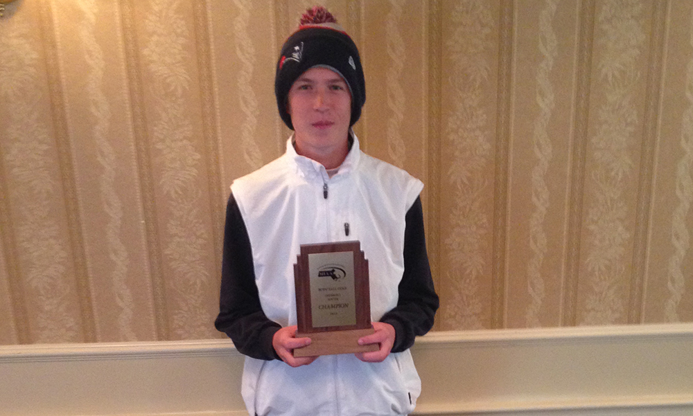 Mansfield's Jason Hindman shot a medalist round of 72 in the Division 1 South Sectionals. (Courtesy Photo)