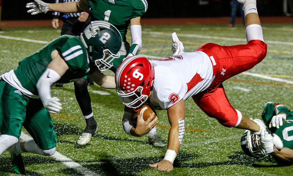 North Attleboro Football Rides Late Stop To Share Of Davenport Title