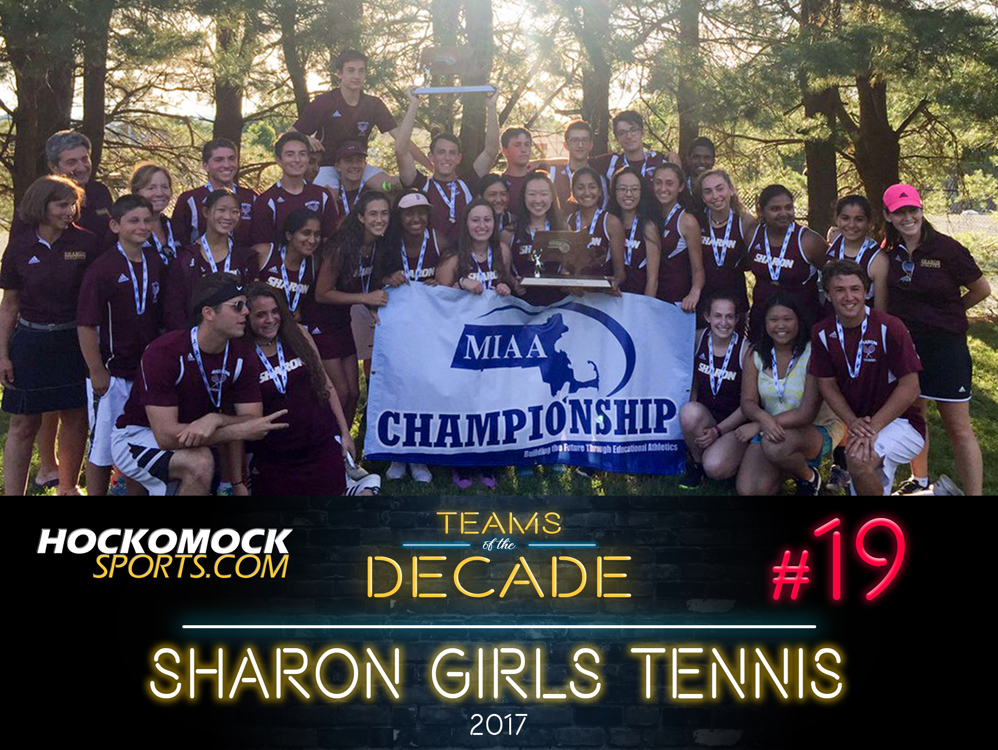 Sharon girls tennis